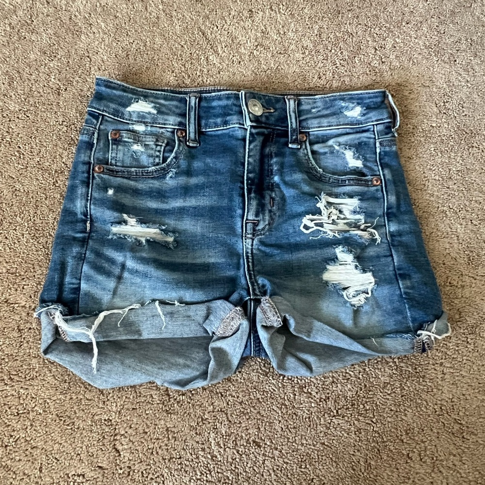 american eagle jean shorts